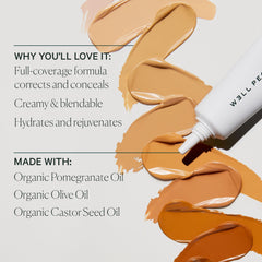 Concealer Well People Bio Correct brinda hidratación para una piel fresca.