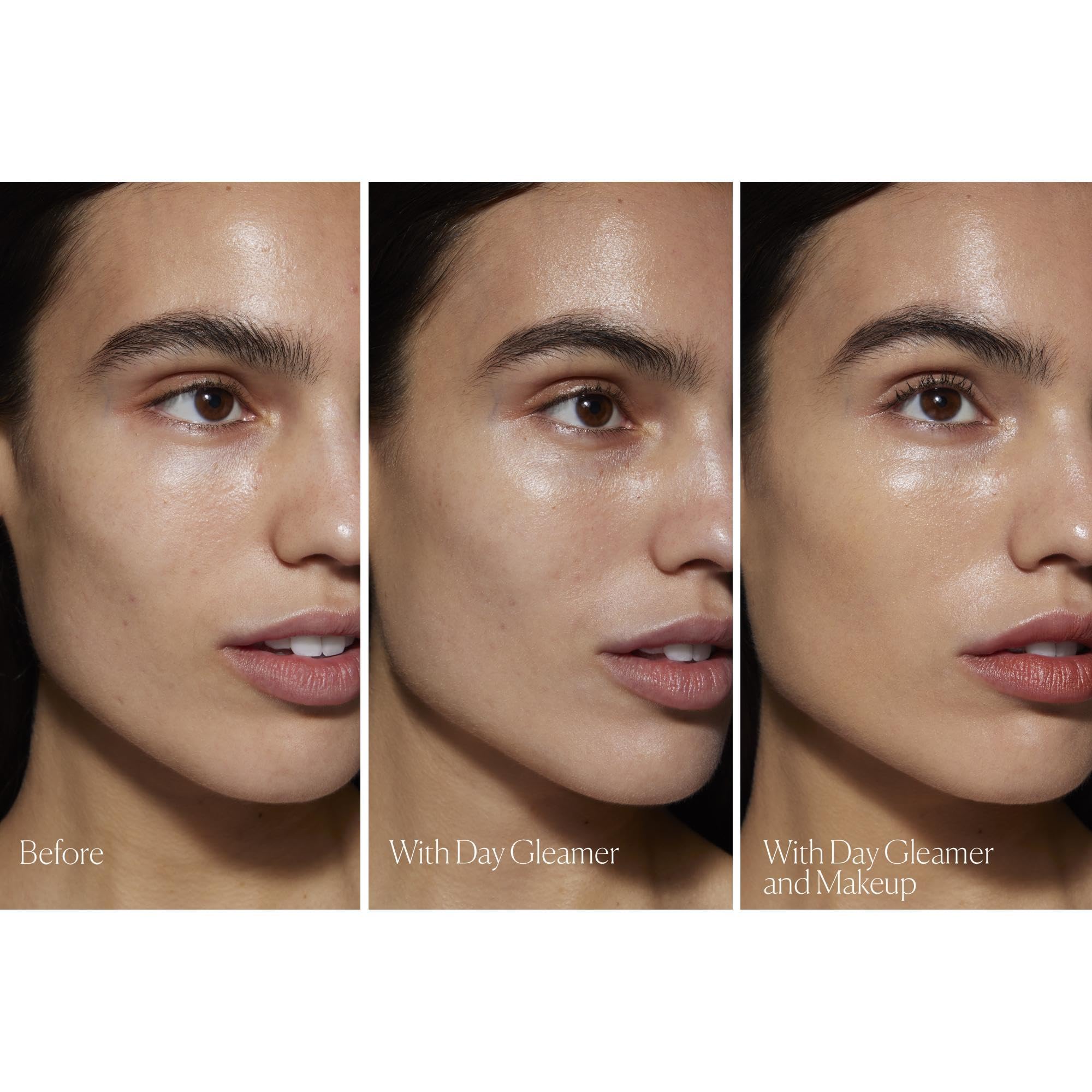 Antioxidant-rich oil complex highlighted on Daygleamer ingredient panel