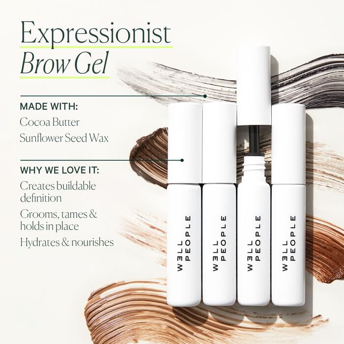 Well People Expressionist Brow Gel con brocha precisa para definir cejas.