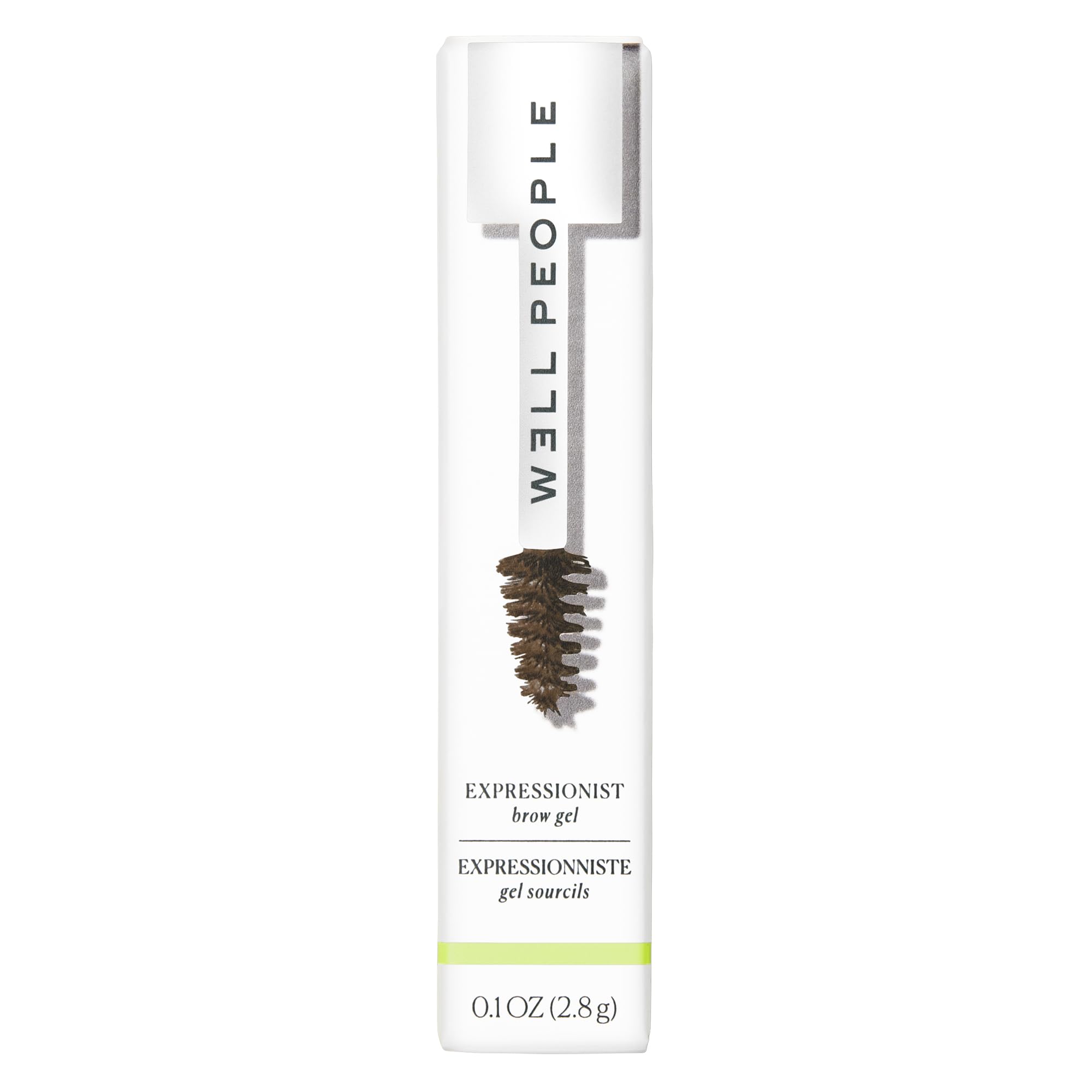 Well People Expressionist Brow Gel muestra pigmento natural para cejas más definidas.