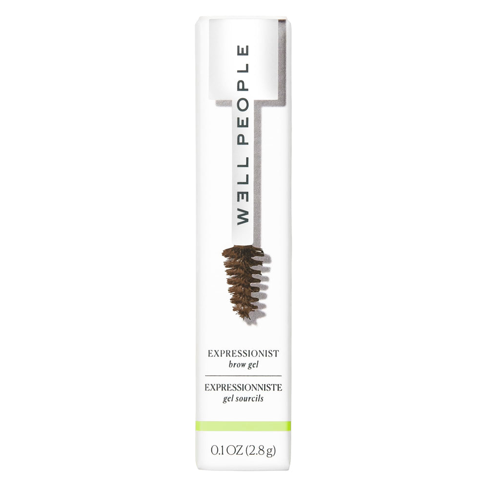 Well People Expressionist Brow Gel muestra pigmento natural para cejas más definidas.