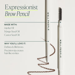 Well People Expressionist muestras de tonos cejas para elegir el color ideal.