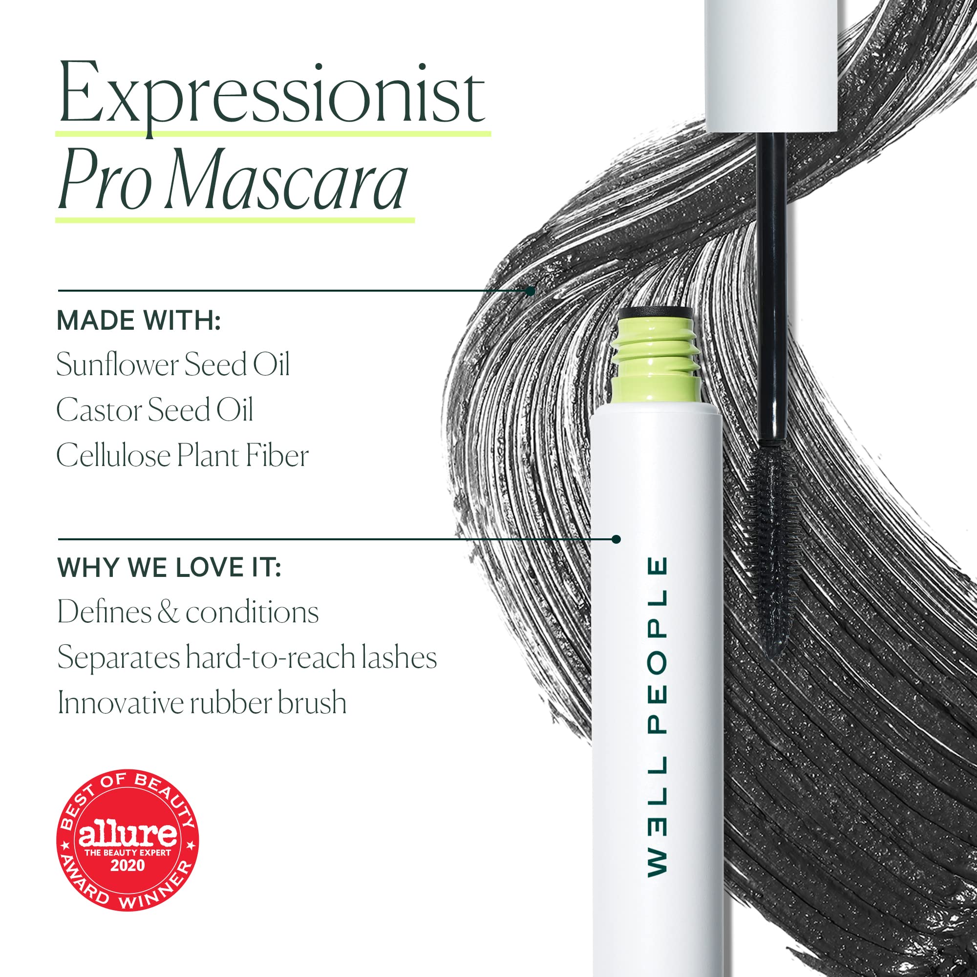 Well People Expressionist Pro Mascara, aplicación precisa para un look definido.