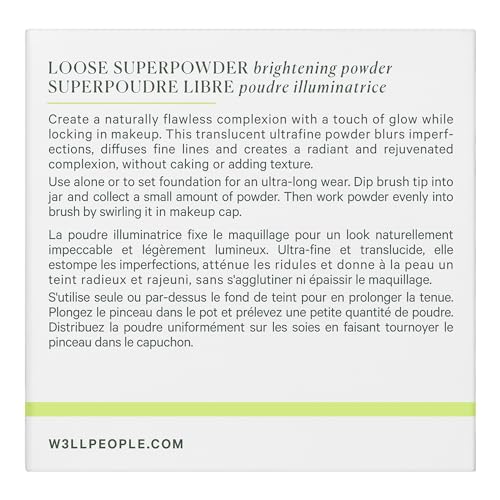 Well People Polvo Suelto libre de talco para piel sensible.