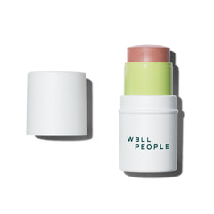 Well People Supernatural Stick Lychee swatch shows creamy color and texture