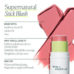 Well People Supernatural Stick vegan cruelty-free label confirms clean beauty ethics