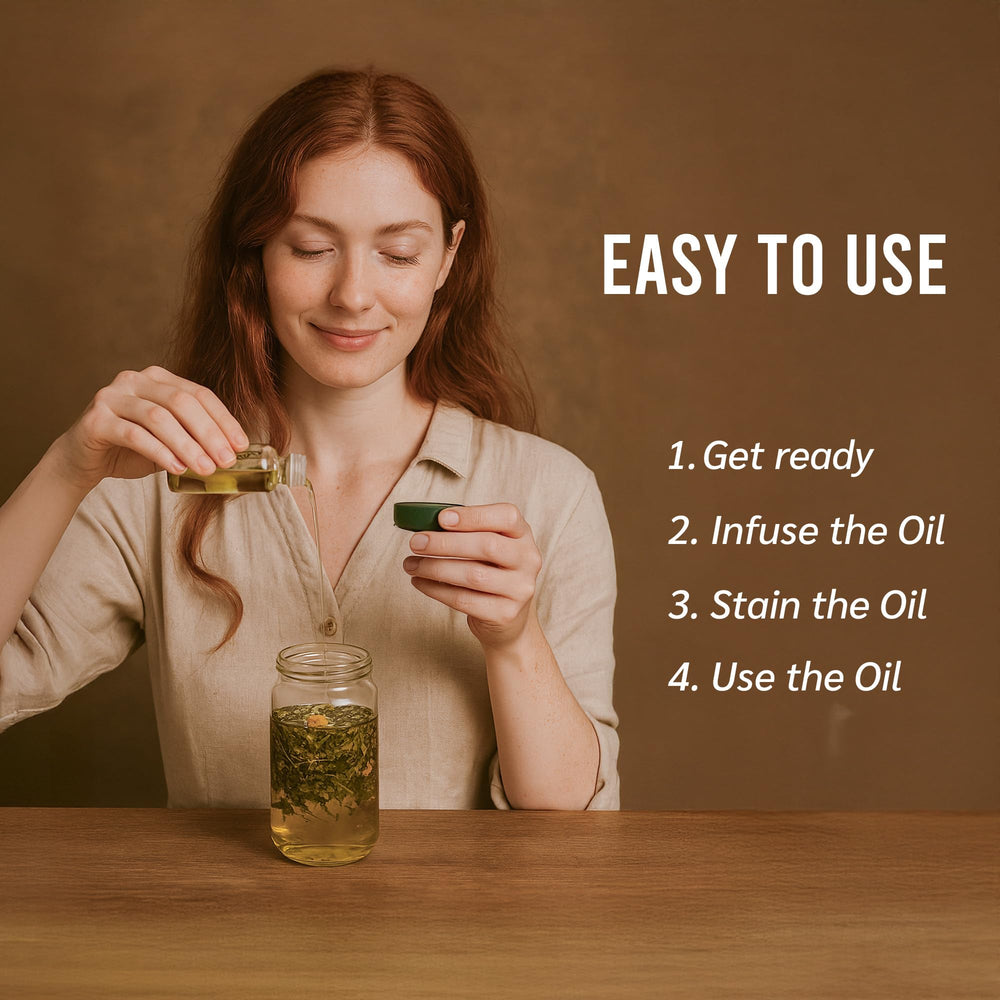 Well's Oil: mezcla herbal para baños capilares y cuidado suave.