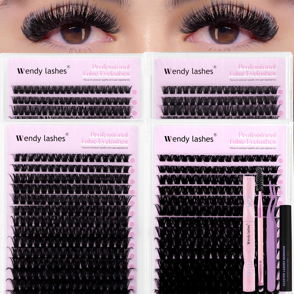 Wendy Lashes Cat Eye clusters for winged, edge-enhanced style