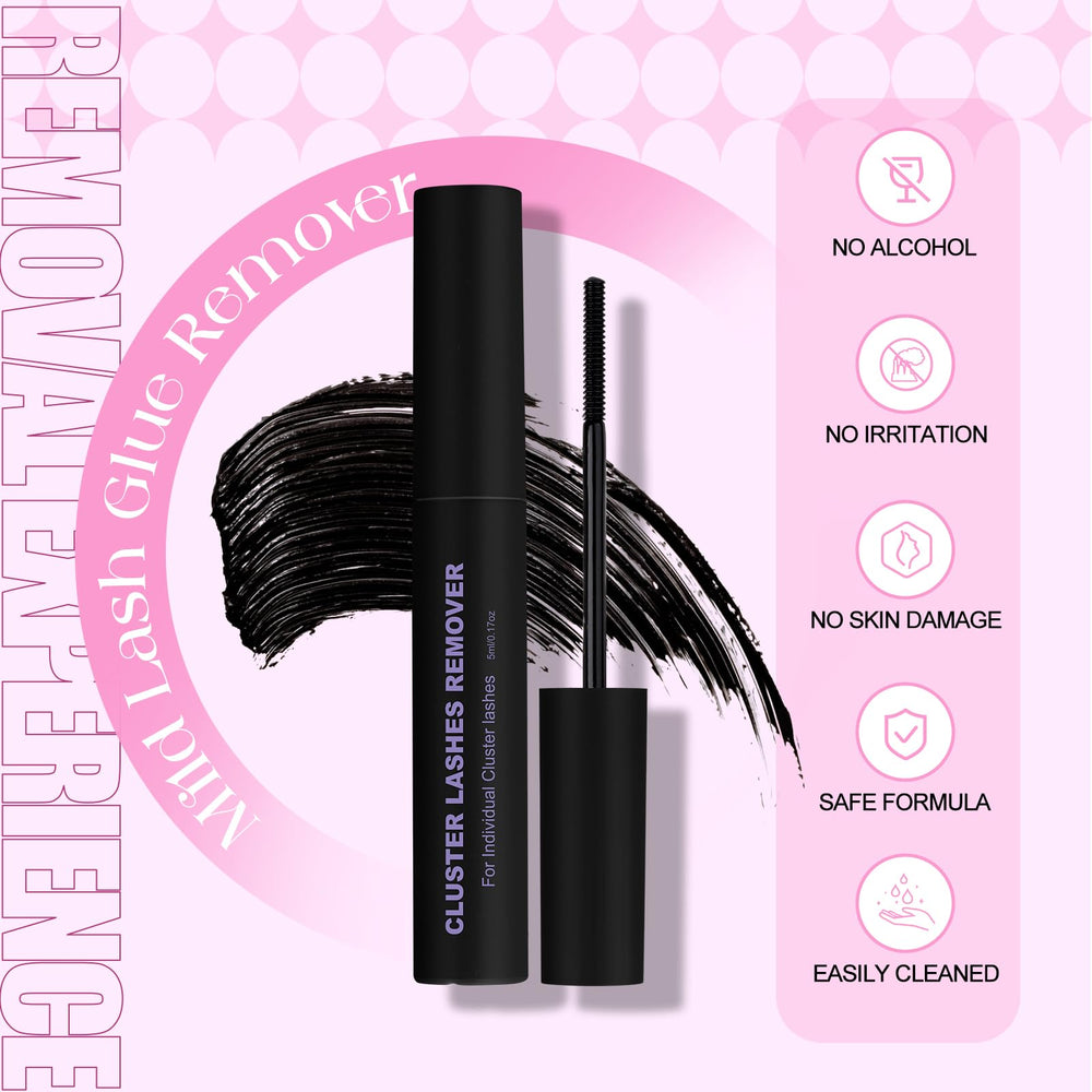 Wendy Lashes D Curl clusters kit adds lift with natural feel