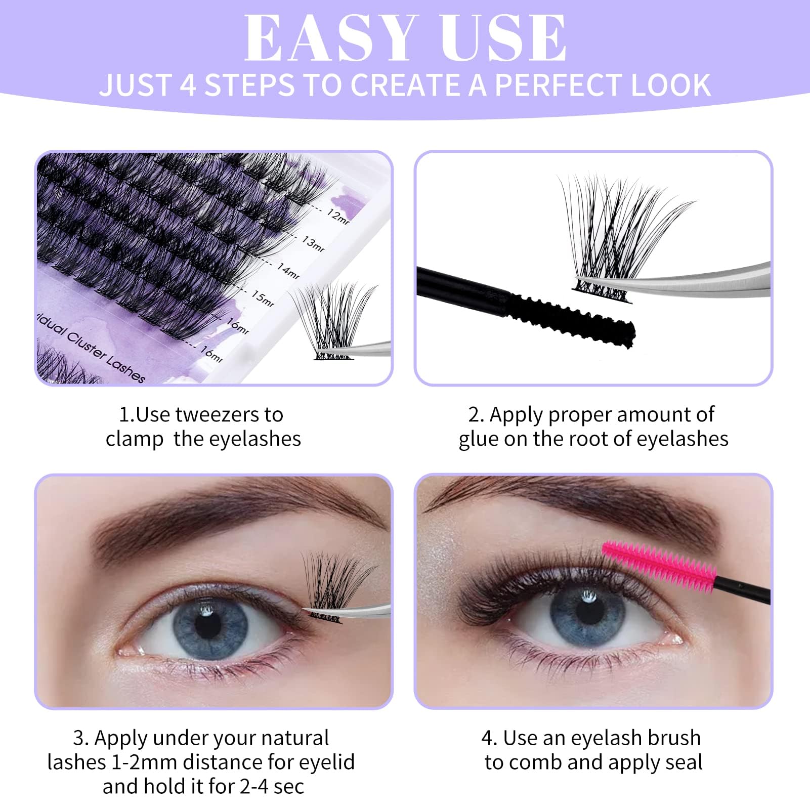 Wendy Lashes home use setup for salon-inspired looks