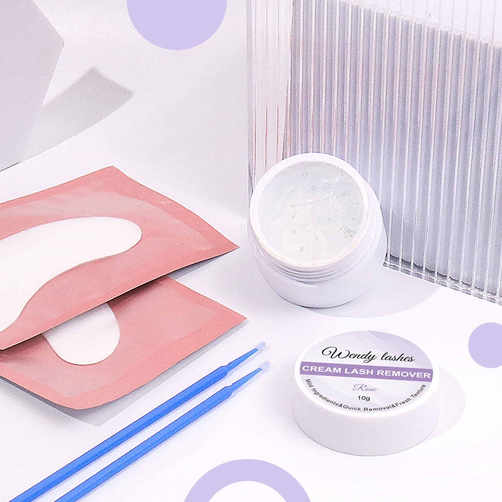 Uso doméstico: Removedor Wendy Lashes para uso diario.