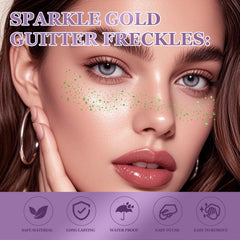Wendy Lashes waterproof sparkle stays put during activities.