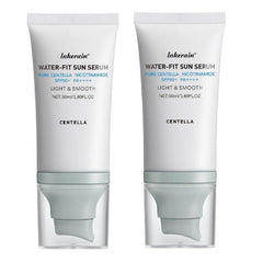 WenFeng Centella Sunscreen SPF50 con dispensador; protección UV rápida.