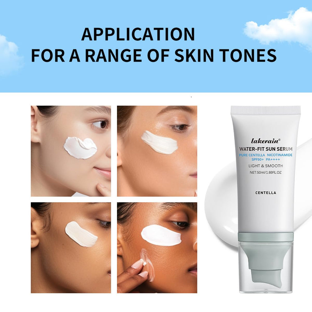 WenFeng Centella Sunscreen SPF50: envase compacto para retoques diarios.