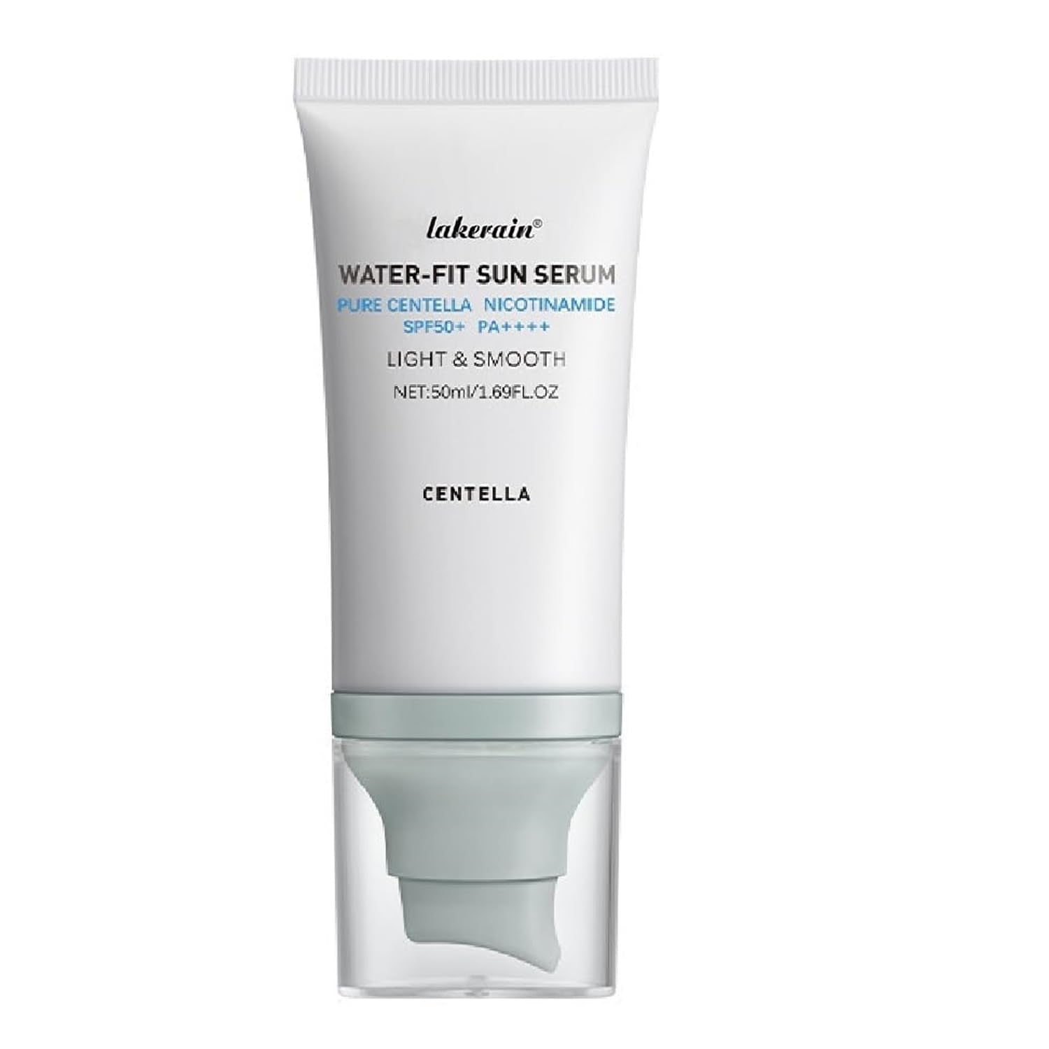 WenFeng Centella Sunscreen, botella compacta para protección en playa y viaje.