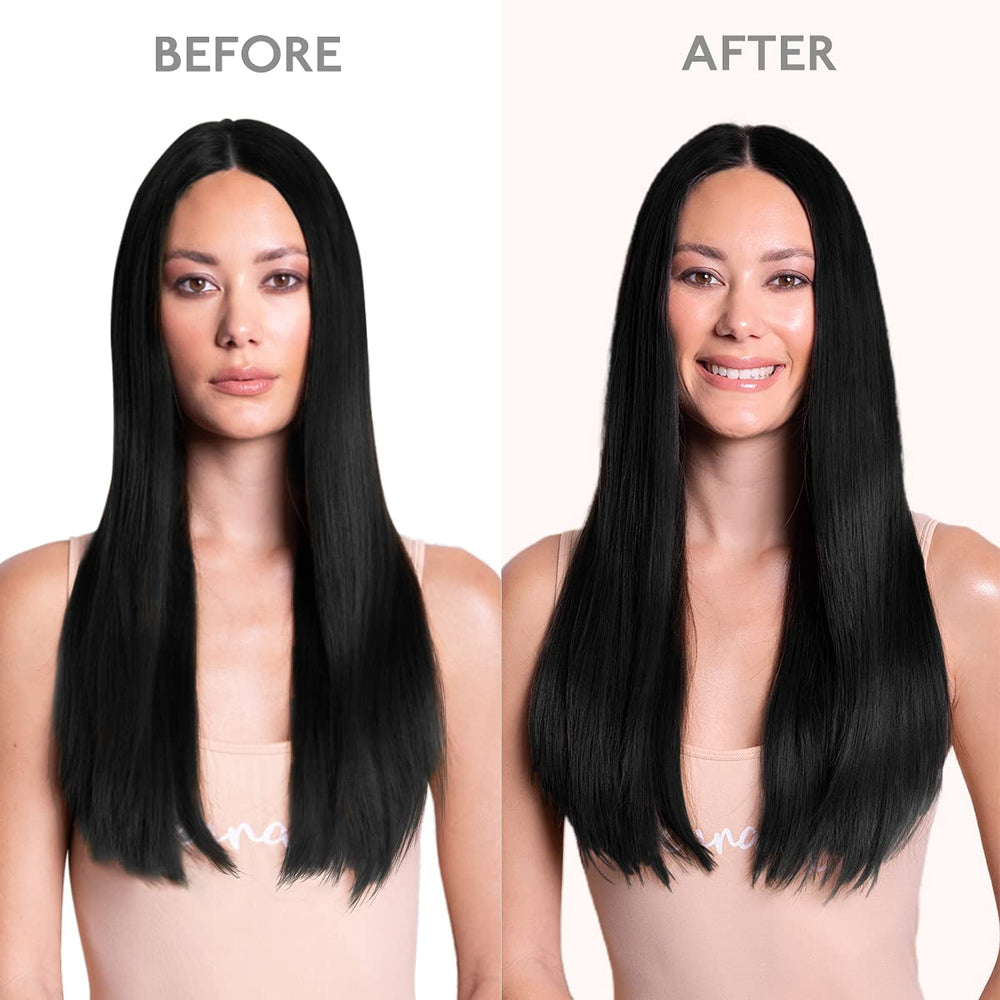 Wennalife quick-apply clip-ins enable versatile looks for events.