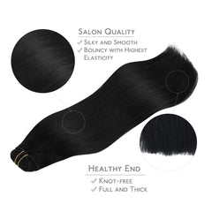 Wennalife real human hair offers smooth styling with minimal tangling.