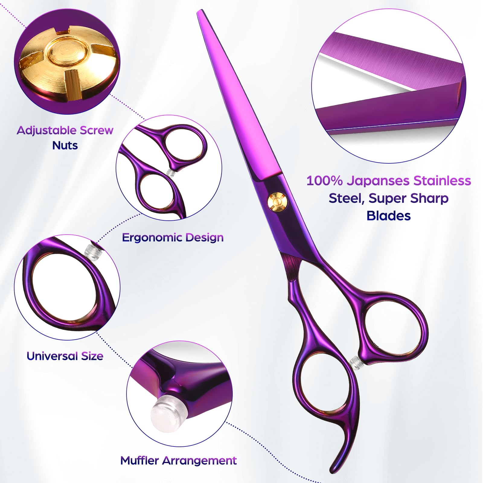 Wenshall kit includes comb and clip for convenient at-home or salon setups