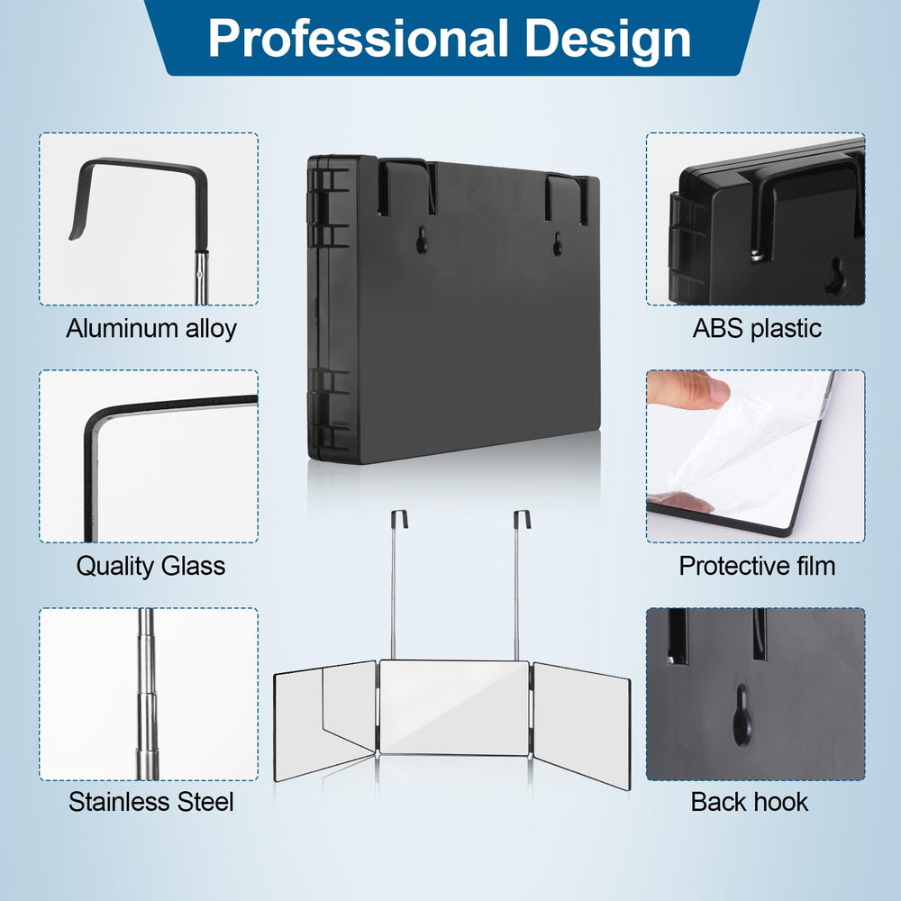 Wentoma lightweight portable mirror ideal for travel and compact spaces.