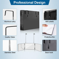 Wentoma lightweight portable mirror ideal for travel and compact spaces.