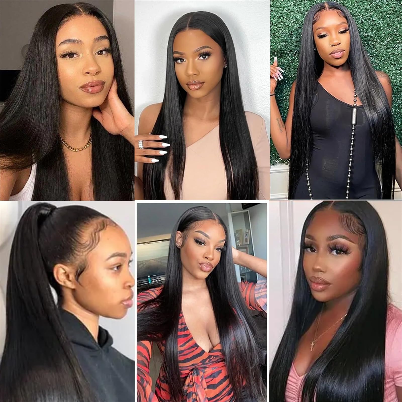 WENYAN Brazilian virgin hair frontal adds fullness and natural shine.