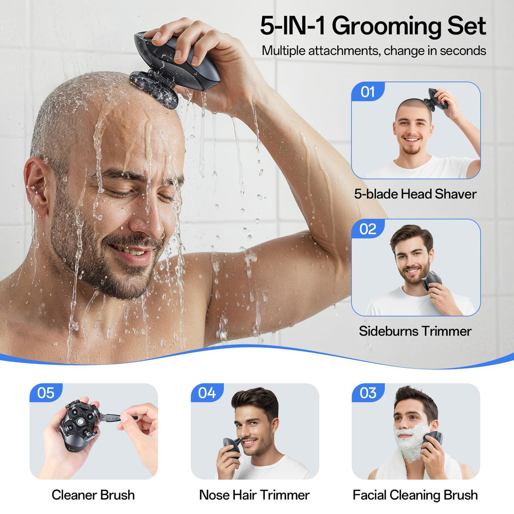 WEQOEE nose trimmer attachment for safe nose hair removal