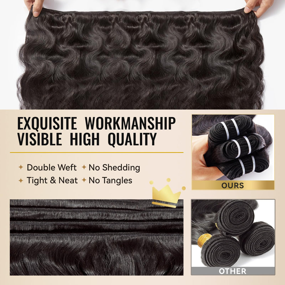 WEQUEEN hair storage bag included supports safe long-term storage