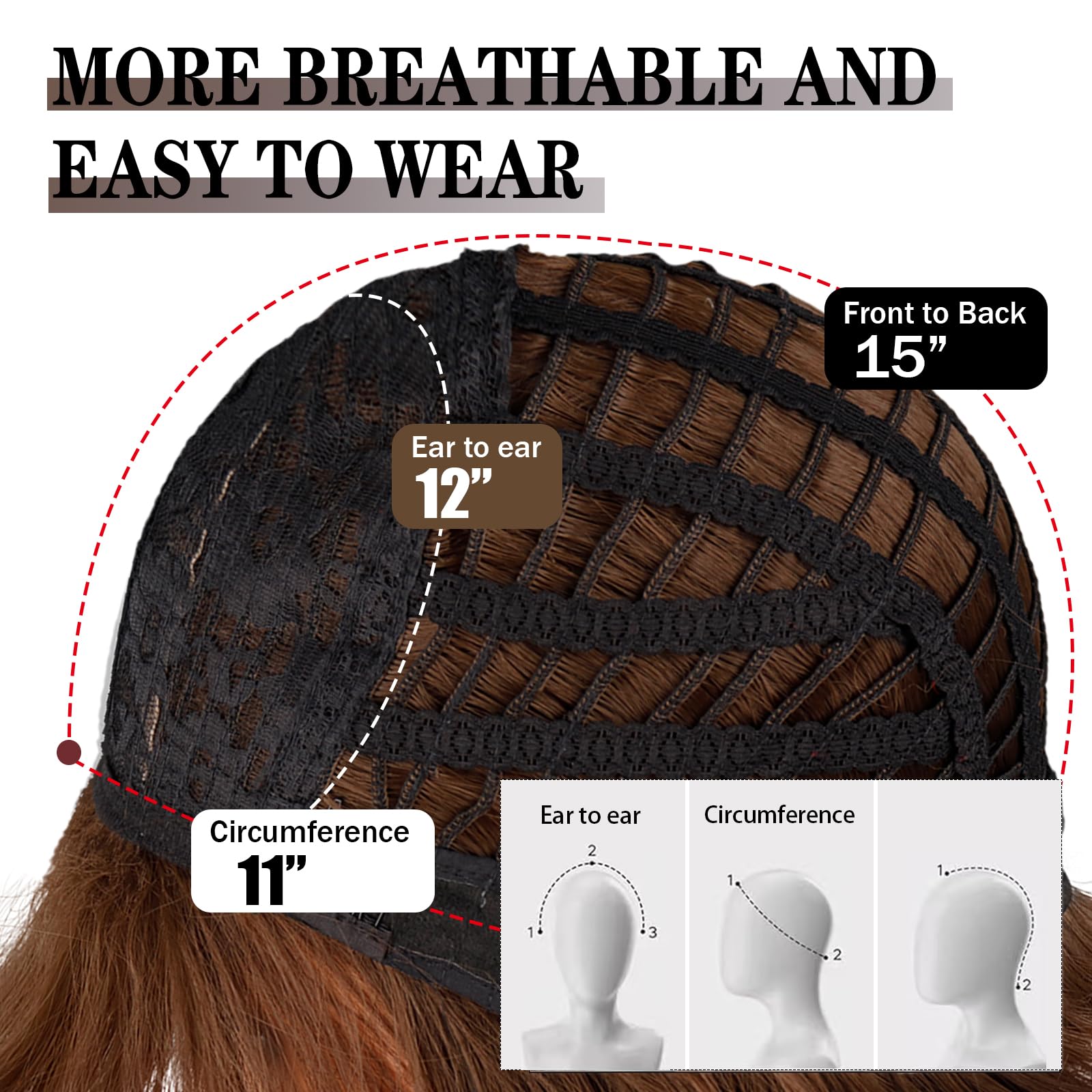 WERD cosplay Velma inspired bob wig for costume use