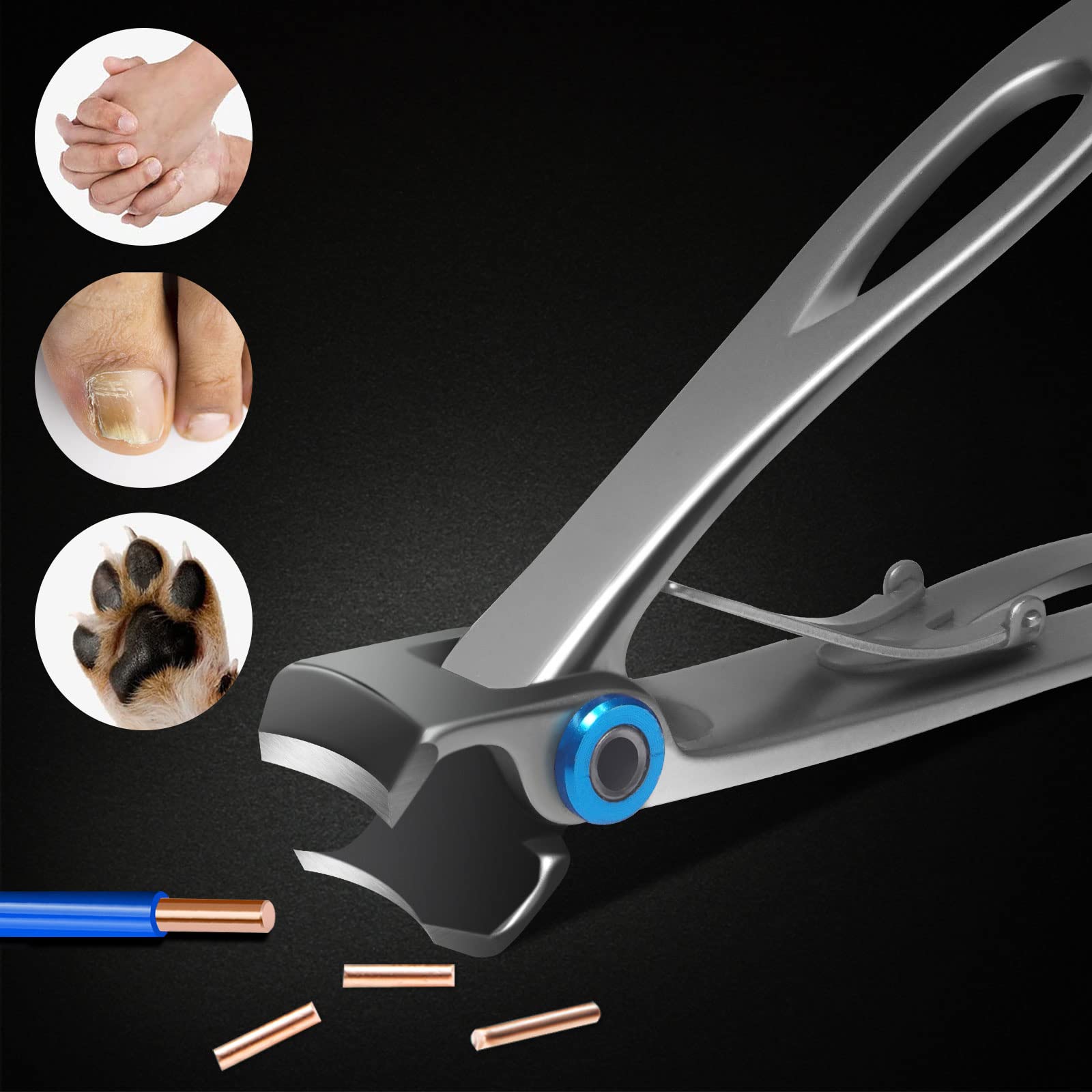 Werlla stainless steel blade resists rust for lasting performance.