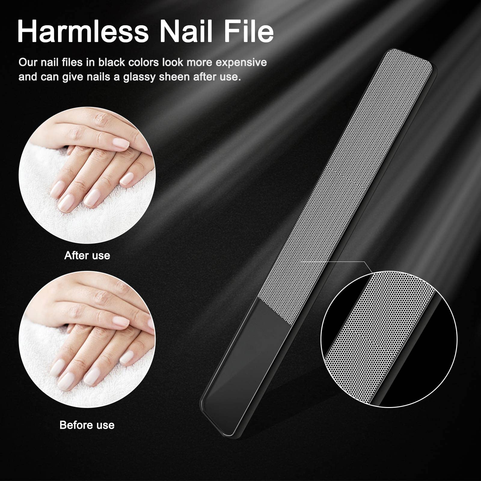 Werlla black ergonomic design helps comfortable handling