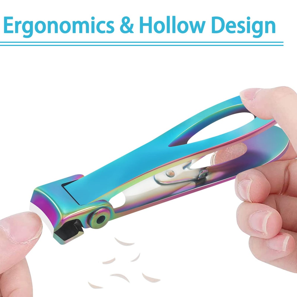 Werlla long-handle toenail clippers designed for comfortable grip