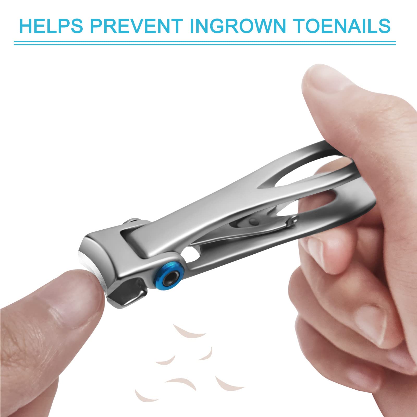 Werlla long-handle toenail clippers for stable, precise cuts.