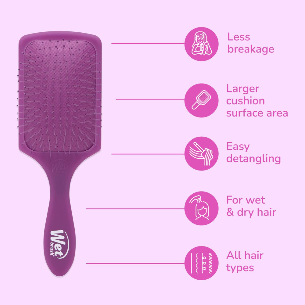 Wet Brush 20 percent larger surface area for even product spread