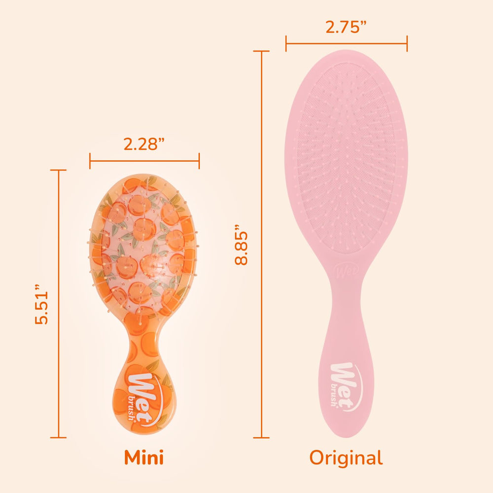Wet Brush all hair types performance on straight, curly, thick, and wavy textures.