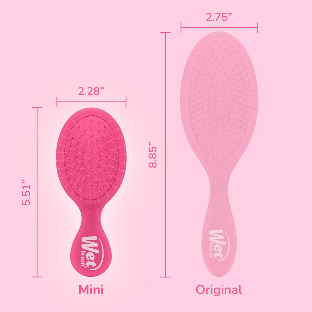 Wet Brush works for all hair types, from straight to curly