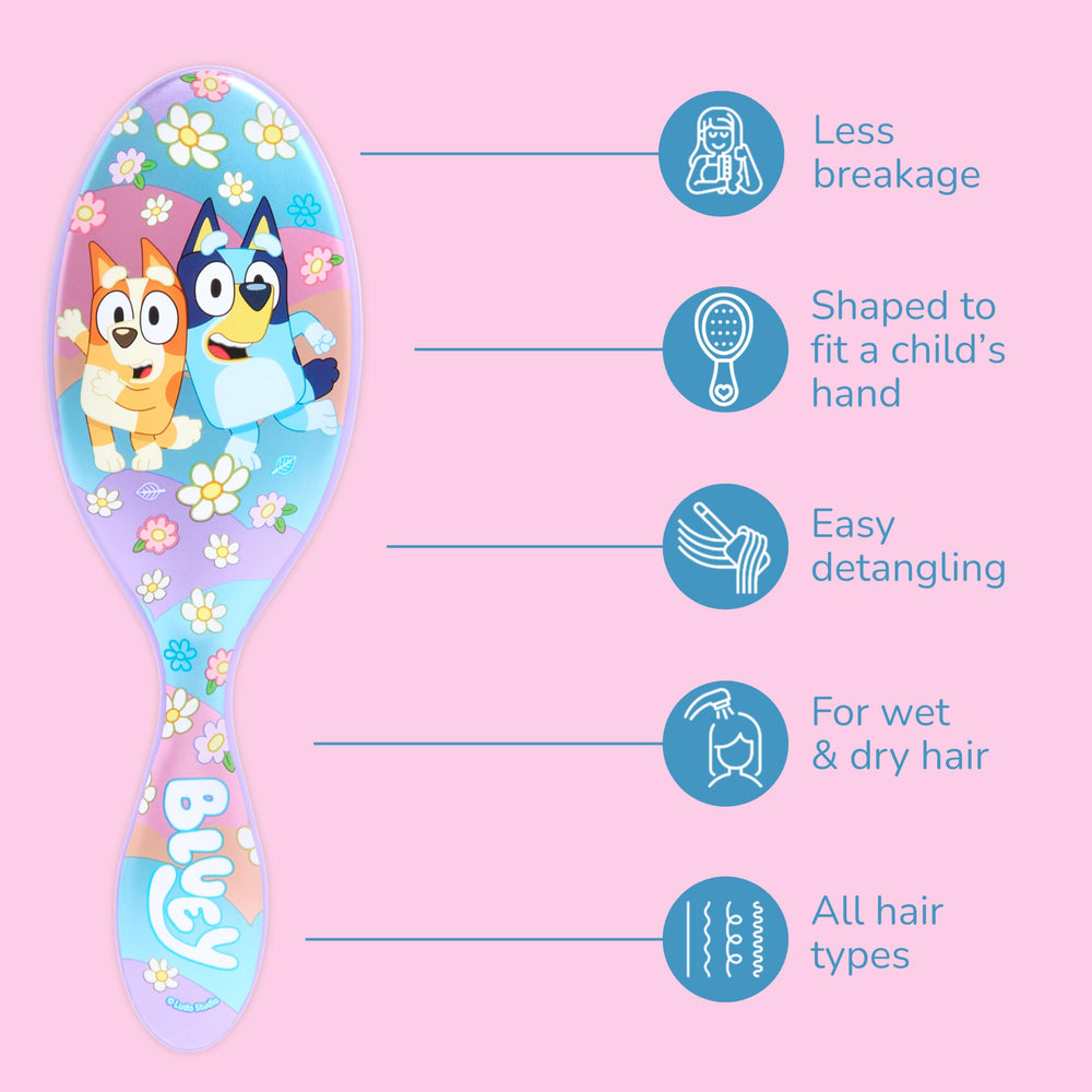 Wet Brush IntelliFlex bristles glide through hair with less snagging