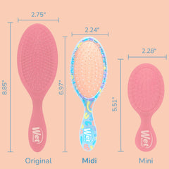 Wet Brush Bluey Kids Midi Brush works on all hair types from straight to curly