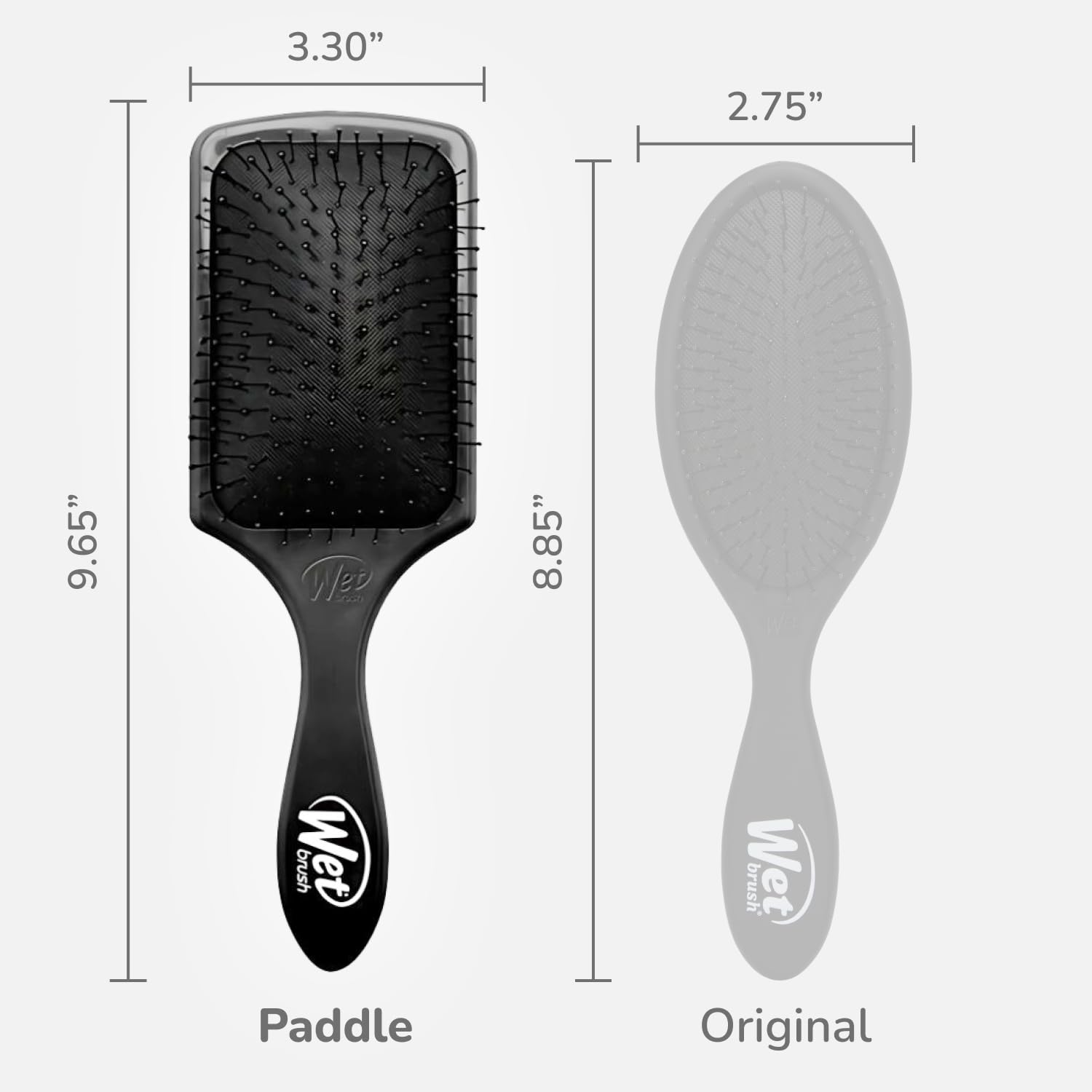 IntelliFlex bristles close-up on Wet Brush Paddle Detangler