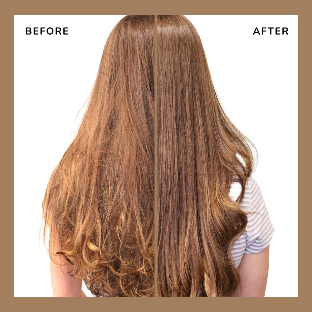 Wet Brush Ceramic Speed Dry in-use on curly hair detangles gently