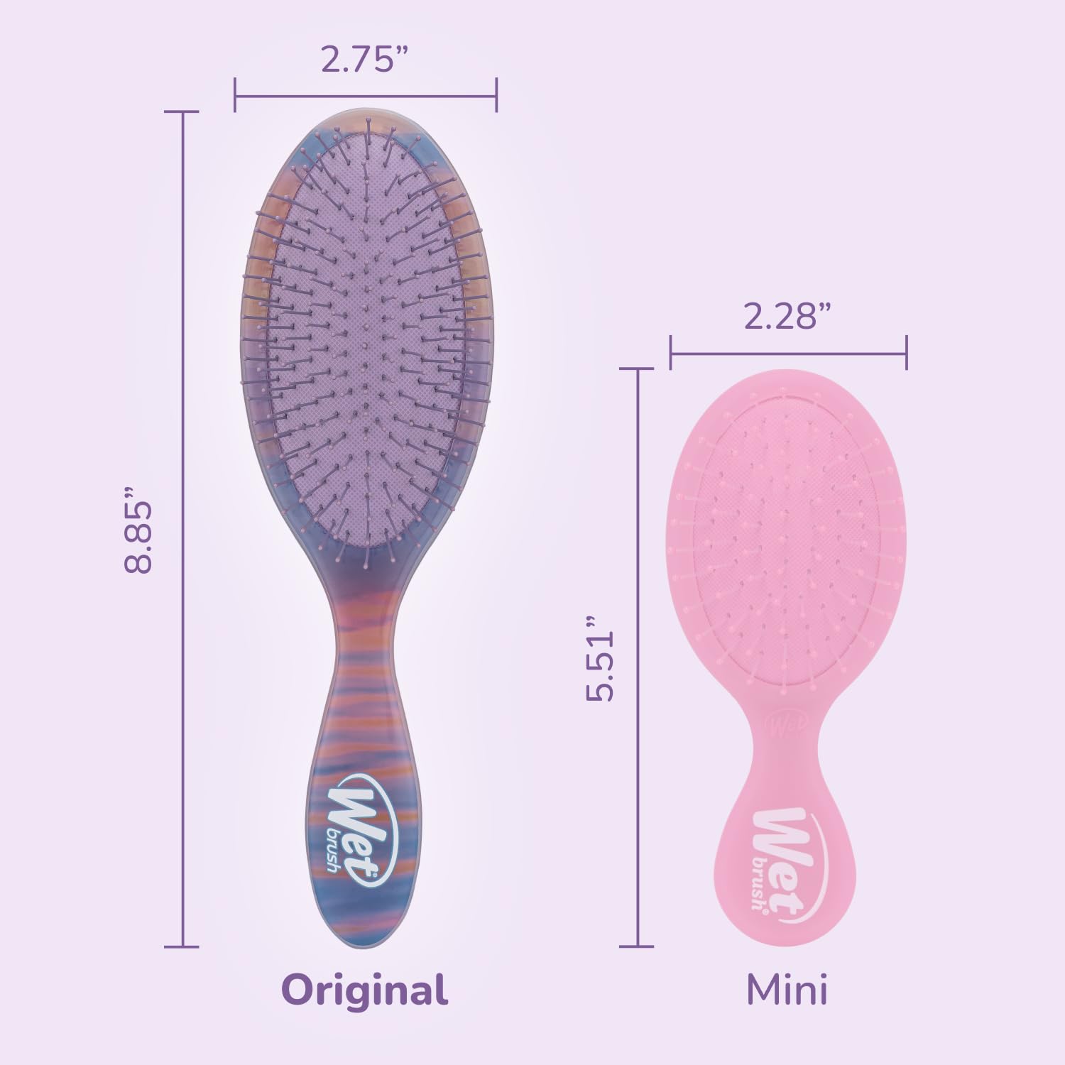 Wet Brush daily detangling routine for smoother hair.