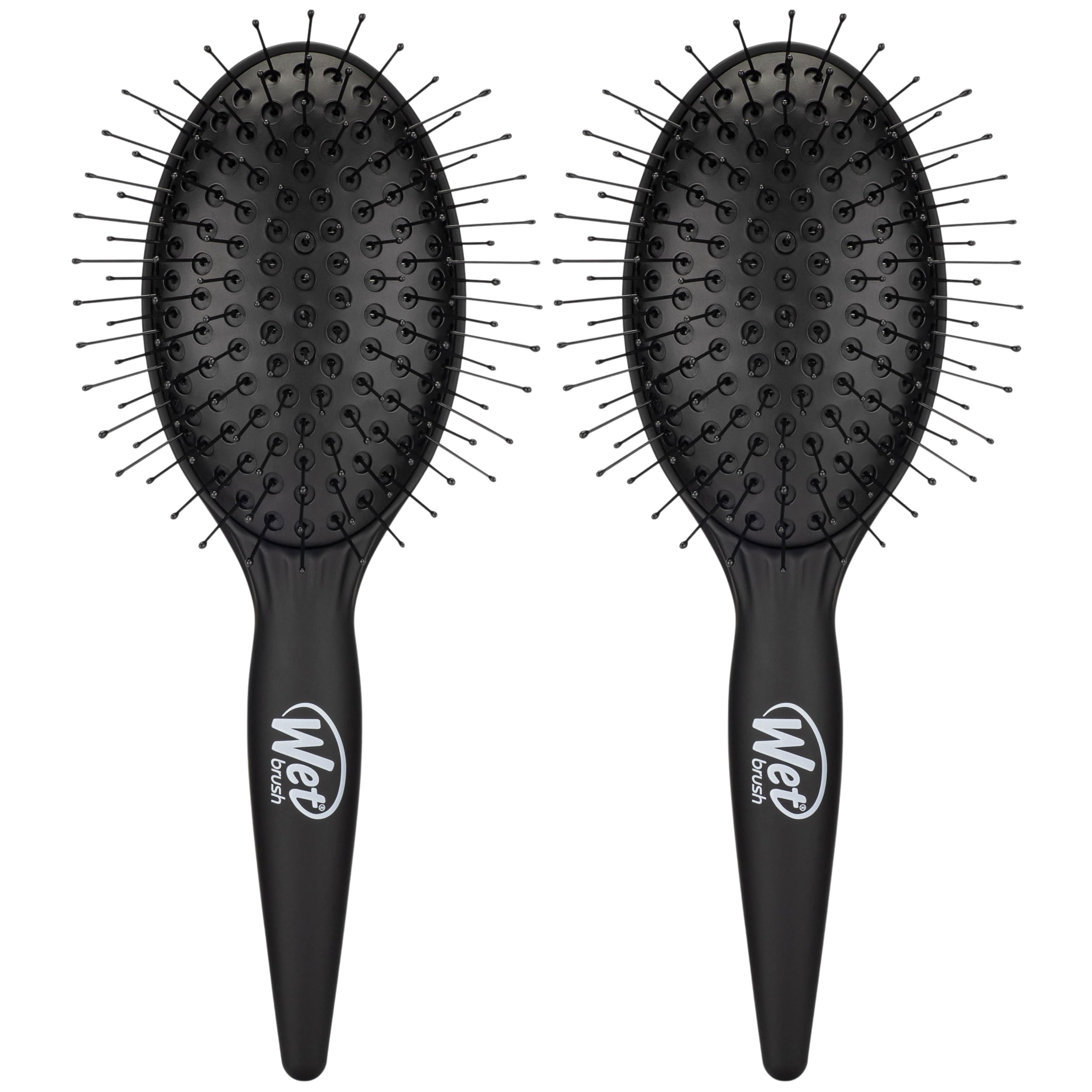 Wet Brush Easy Blowout Brush convex pad detangling during blowout