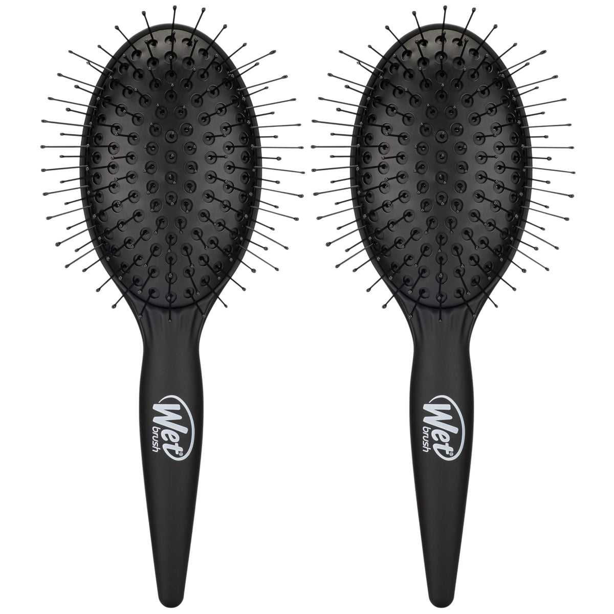 Wet Brush Easy Blowout Brush convex pad detangling during blowout
