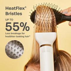 Wet Brush Easy Blowout Brush edgeless design reduces snagging