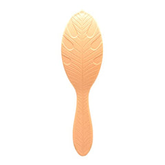 Wet Brush Go Green Coconut Oil bristles close-up highlighting Intelliflex detangling and oil distribution.