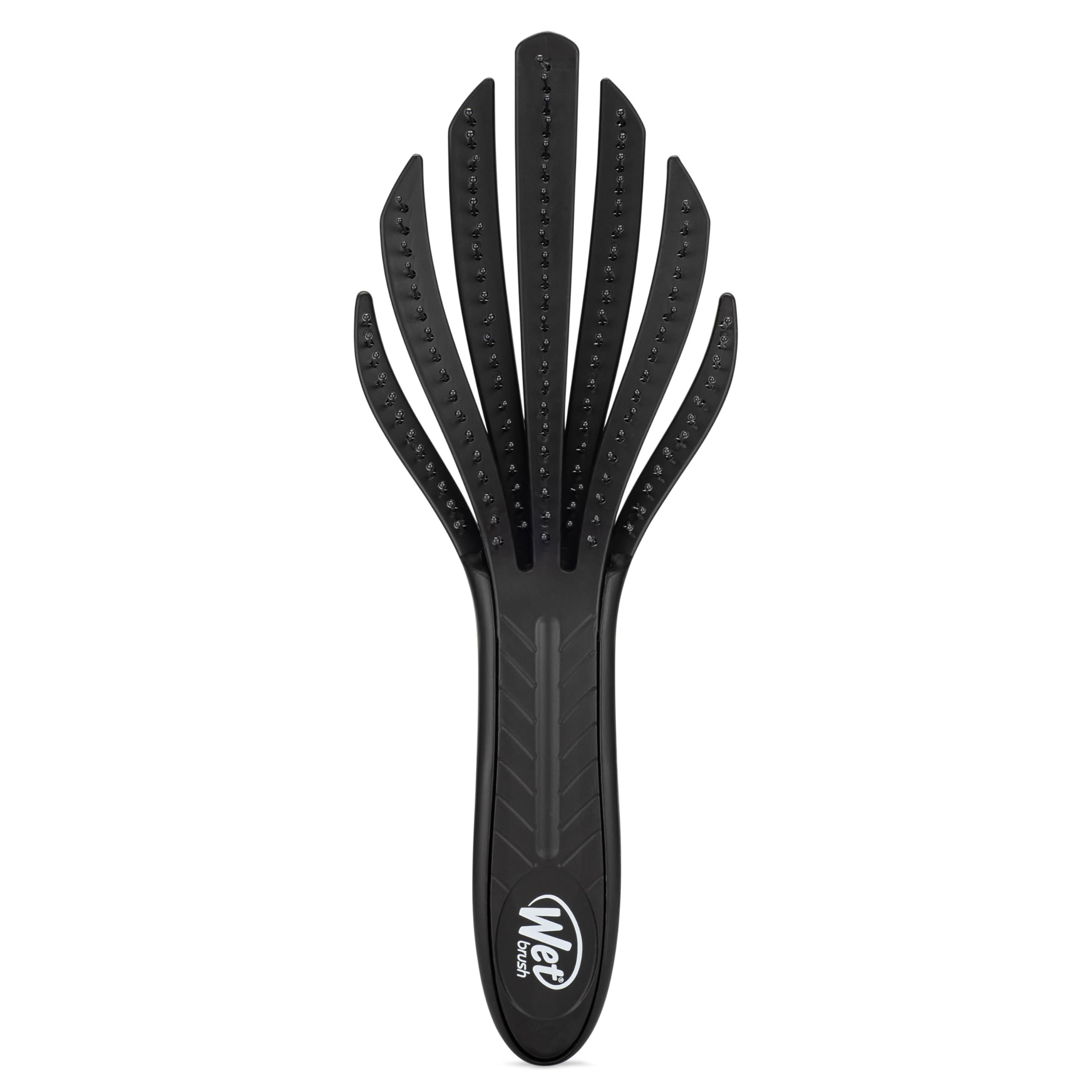 Go Green Curl Detangler bristles glide through tangled curls smoothly