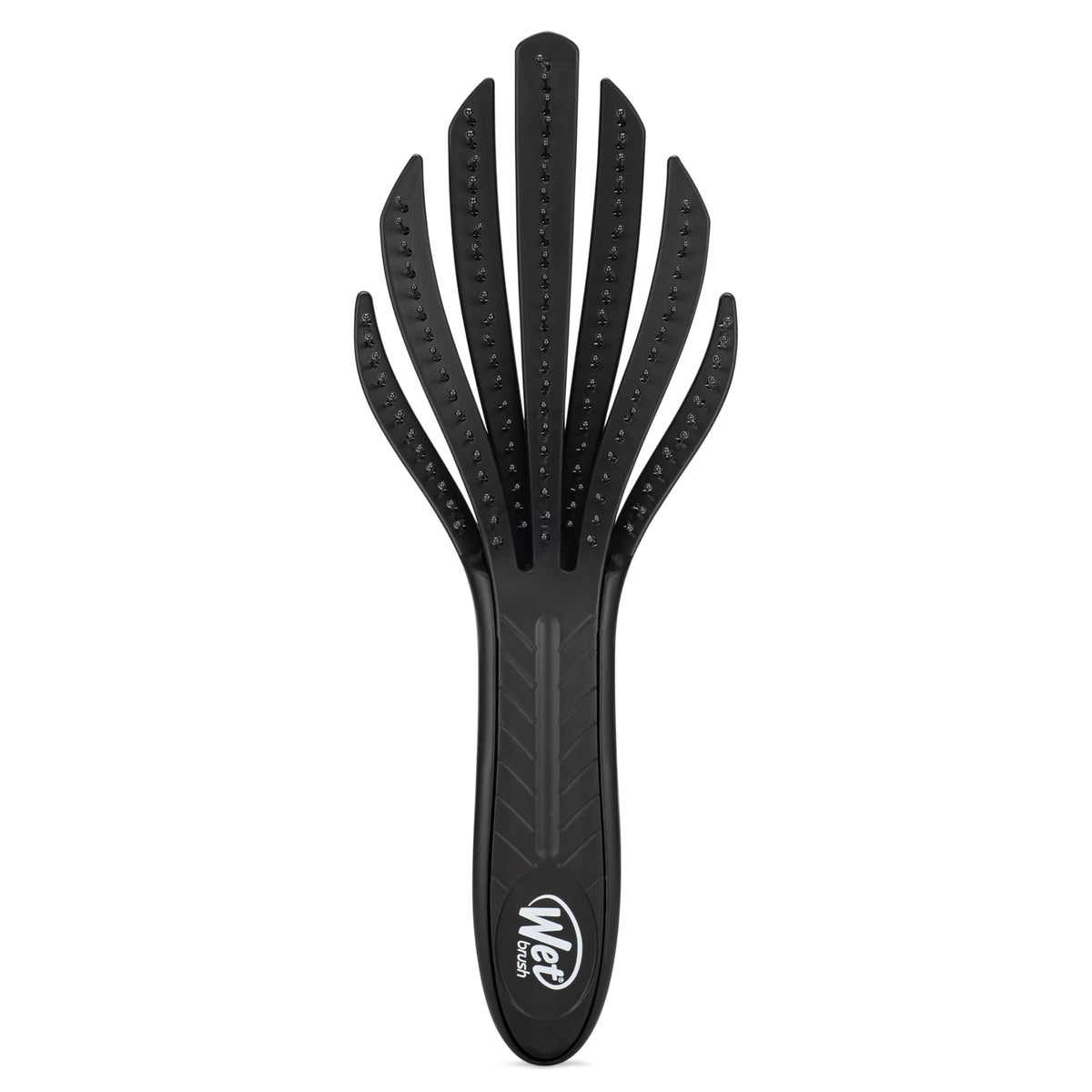Go Green Curl Detangler bristles glide through tangled curls smoothly