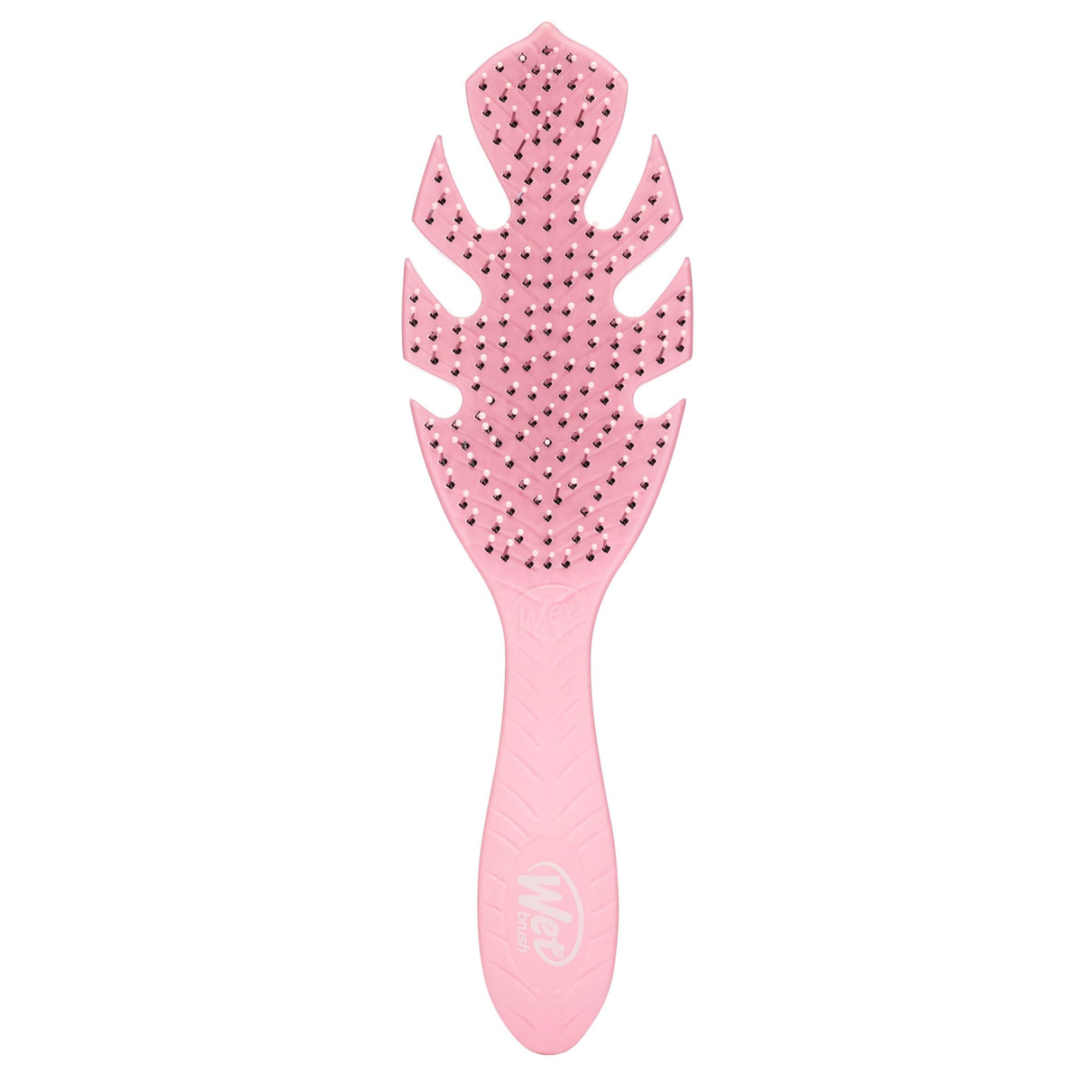 Wet Brush Go Green Detangler Brush Pink eases detangling on wet or dry hair