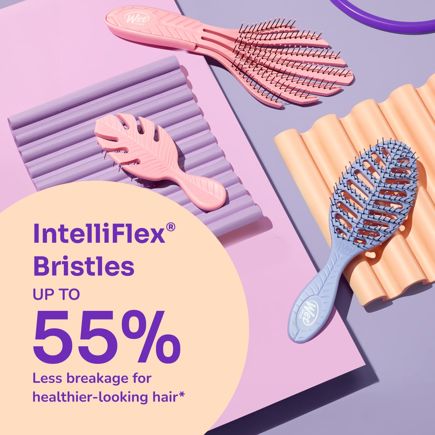 Packaging highlights 58% plant-based plastic in Go Green brush