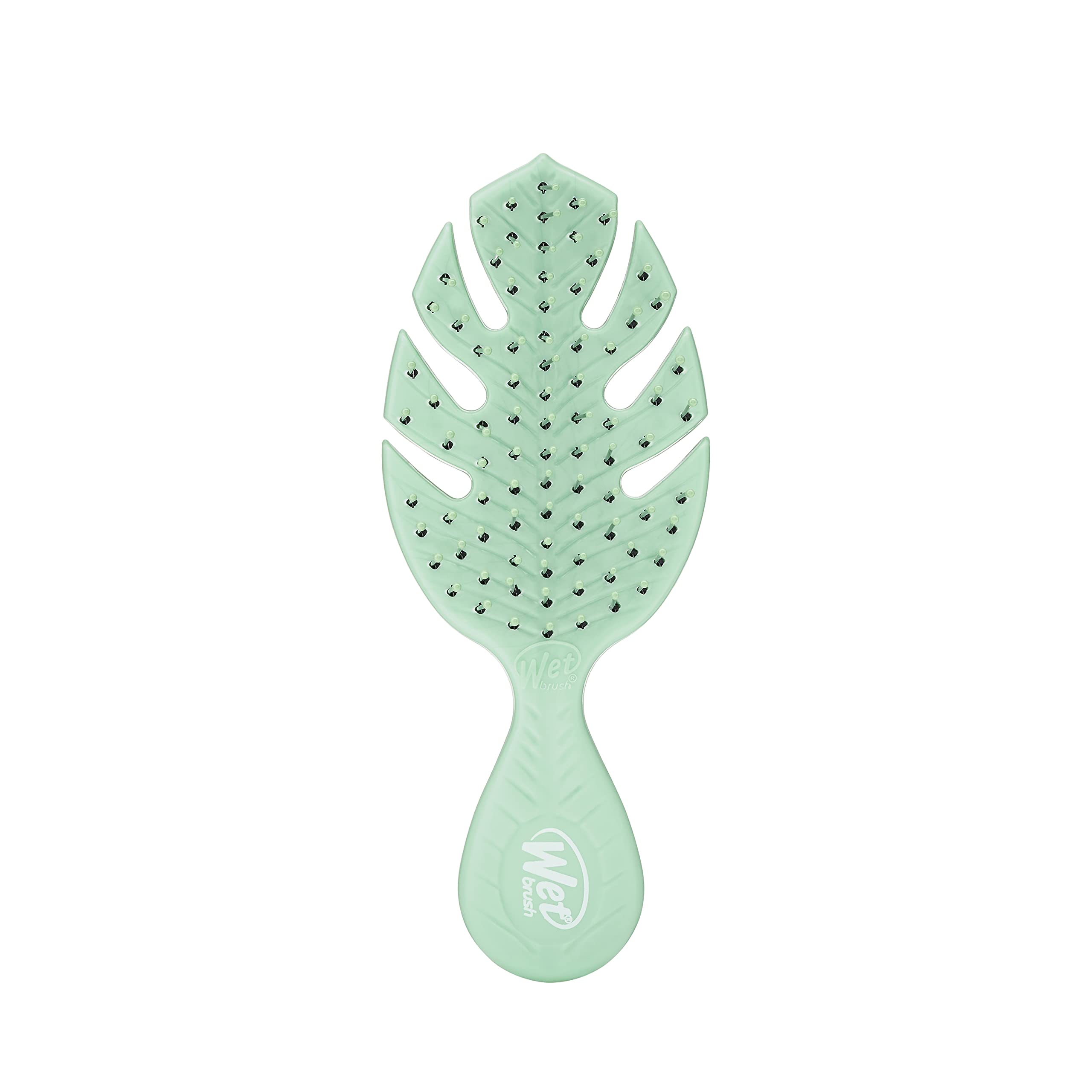 Wet Brush Go Green Mini Detangler bottle pour enables easy on-the-go detangling