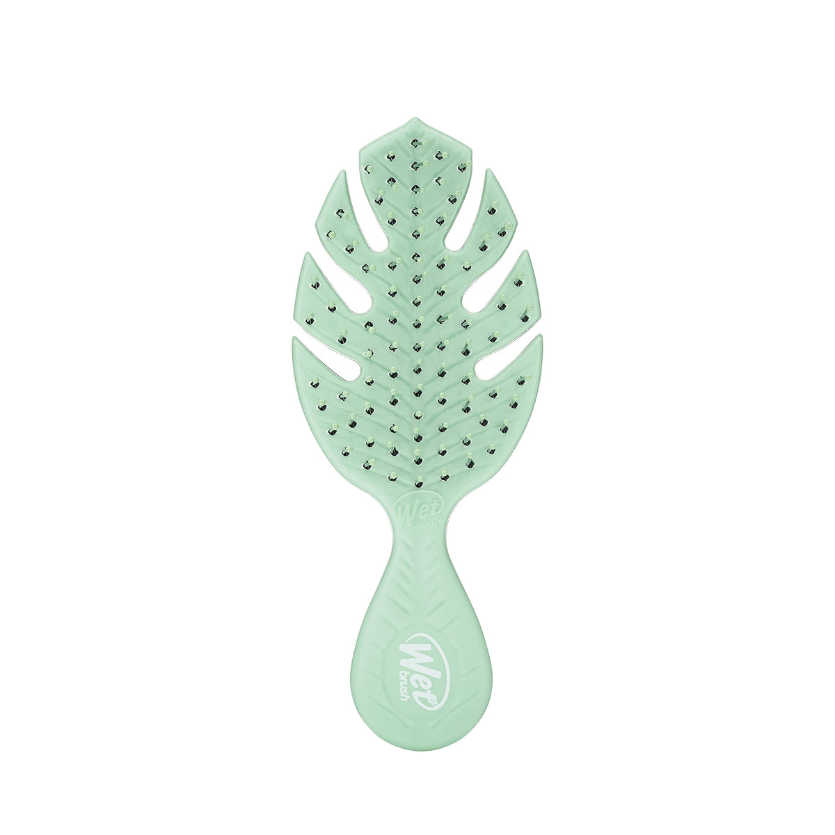 Wet Brush Go Green Mini Detangler bottle pour enables easy on-the-go detangling